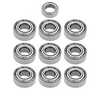 Be In Your Mind Lot de 10 Roulements à Billes 5 X 11 X 4 Mm Et 5 X 8 X 2,5 Mm Compatible avec Tam-iya Châssis DT-01 Et Compatible avec Mad Fighter.