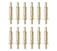 Be In Your Mind Lot de 100 Sondes de Test de Courant 9,5 Mm Connecteurs à Broches Pogo 24 V CC 1,5 A pour Téléphones Portables Communications