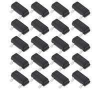 Be In Your Mind Lot de 100 transistors AO3401 SMD SOT-23 à canal P MOSFET transistor à effet de champ 4,2 A 30 V