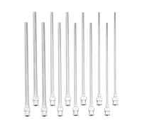 Be In Your Mind Lot de 12 aiguilles de distribution en acier inoxydable de 112 mm de longueur totale 8 G/10 G/12 G/14 G Aiguilles émoussées pour usage industriel et expériences Argenté