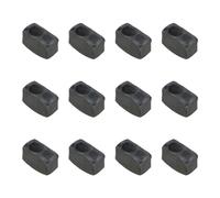 Be In Your Mind Lot de 12 blocs d'insertion de cordes pour guitare électrique, trémolo, chevalet de selle, insert de corde, accessoires en métal compatibles avec Floyd Rose