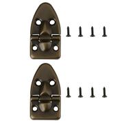 Be In Your Mind Lot de 2 charnières pivotantes à 90° en bronze pour guitare, piano