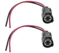 Be In Your Mind Lot de 2 connecteurs de câble flexibles pour capteur de température du liquide de refroidissement Connecteur flexible compatible avec Honda Civic série B/D/H/F Moteurs Interrupteur