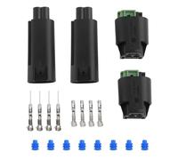 Be In Your Mind Lot de 2 connecteurs de capteur de température 2 broches pour faisceau de câblage 61138365340 968405-1 9-967644-1 Compatible avec BMW E36-E46 E39