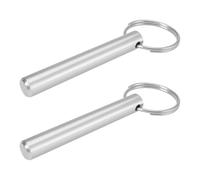 Be In Your Mind Lot de 2 goupilles à dégagement rapide en acier inoxydable 316 avec verrou à bille pour charnières et matériel de fitness pour l'industrie mécanique 10 x 71 x 57 mm