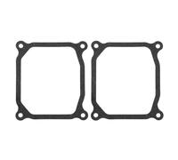 Be In Your Mind Lot de 2 joints de couvercle de valve de tondeuse à gazon 120-4206 1204206 compatibles avec Toro, compatibles avec Exmark, compatibles avec TimeCutter 110 x 122 mm, gris