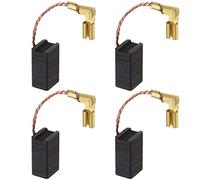 Be In Your Mind Lot de 2 paires de balais en carbone avec connecteur à ressort pour machine de ponçage multifonction - Pièce de rechange compatible avec les outils électriques Dewalt DWE315 DWE314