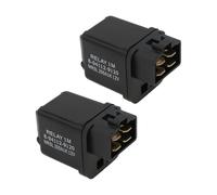 Be In Your Mind Lot de 2 Relais de Démarrage Automobile 4 Broches QM50QT-6A 12 V 40 A Compatible avec Rex RS 400 450 460 500 600 700 900 Noir