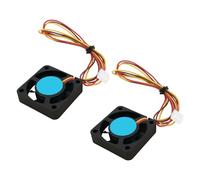 Be In Your Mind Lot de 2 ventilateurs de boîtier d'ordinateur 12 V 40 x 40 x 10 mm silencieux 4200 tr/min à roulement hydrodynamique compatible avec Gelid Solutions Silent 4 Noir
