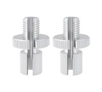 Be In Your Mind Lot de 2 Vis de Réglage de Câble de Frein Et d'embrayage M10 X 1,25 pour Moto Scooter VTT Argent