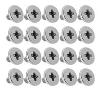 Be In Your Mind Lot de 20 cartes réseau sans fil M.2 SSD SSD en acier inoxydable Vis cruciformes M2 x 2,5 mm Diamètre 4,5 mm Compatible avec Dell Argent