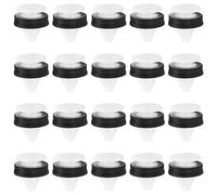 Be In Your Mind Lot de 20 clips de fixation pour garniture de toit 5255437 compatibles avec Tourneo Custom Transit Custom en plastique pour moulure latérale