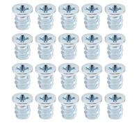 Be In Your Mind Lot de 20 vis M6 x 9 mm pour rail coulissant de tiroir 100365 118788 118789 compatibles avec IKEA Compatible avec HEMNES
