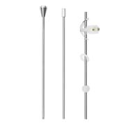 Be In Your Mind Lot de 3 tiges de levage pour lavabo avec boule en plastique - Levier de rechange