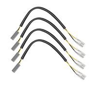 Be in Your Mind Lot de 4 adaptateurs de câblage pour Clignotants compatibles avec Yamaha 22,5 cm