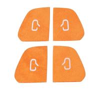 Be In Your Mind Lot de 4 Autocollants Intérieurs en Daim pour Interrupteur de Portière de Voiture Compatible avec Tesla Model 3 Highlander 2024-2025