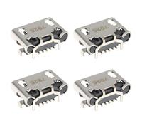 Be In Your Mind Lot de 4 Connecteurs de Charge Micro USB pour Haut-Parleur Bluetooth Compatible avec JBL Flip 4