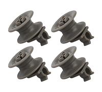 Be In Your Mind Lot de 4 roulettes en plastique pour panier à vaisselle supérieur 4581DD3002A compatibles avec LG LDF6920BB LDF6920ST