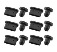 Be In Your Mind Lot de 6 bouchons anti-poussière en caoutchouc compatibles avec Sony Walkman NW-A300 Series NW-A306 NW-A307 NW-A100 A105 A105HN A106 A106HN A100TPS Noir