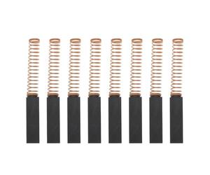 Be In Your Mind Lot de 8 balais de charbon pour moteur 4 x 4 x 15 mm compatibles avec machine à coudre Blender Brosse à ressort