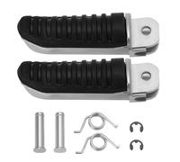 Be In Your Mind Repose-Pieds Avant de Moto en Aluminium Noir Repose-Pieds Avant Droit Et Gauche Compatible avec Suzuki GSF600 Bandit 1996-2000 GSXR1100 1989-1998