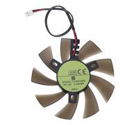 Be In Your Mind Ventilateur de refroidissement à 2 broches pour carte vidéo compatible avec Zotac GTX 1050 1050ti Mini 2 broches Carte graphique Ventilateur de refroidissement