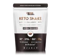 Be Keto Diet Shake Chocolat Naturel 500g | Triple Action : Whey Isolat + Huile MCT BIO + Collagène Grass-Fed | 61g Protéines/100g | 8,2g Glucides | Perte de Poids | Satiété Durable | Sans Sucre Ajouté