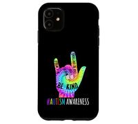 Be Kind ASL Love Sign Language Hand Autism Awareness T-Shirt Coque pour iPhone 11