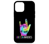 Be Kind ASL Love Sign Language Hand Autism Awareness T-Shirt Coque pour iPhone 12 mini
