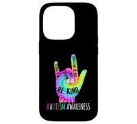 Be Kind ASL Love Sign Language Hand Autism Awareness T-Shirt Coque pour iPhone 14 Pro
