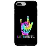 Be Kind ASL Love Sign Language Hand Autism Awareness T-Shirt Coque pour iPhone 7 Plus/8 Plus