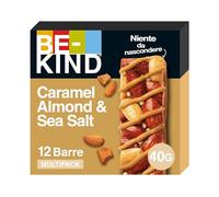 Be-Kind Barre Énergétique Caramel Amande/Sel de Mer 40 g - Pack de 12
