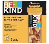 BE-KIND Barres céréales noix rôties miel sel marin 3x30g