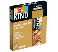 BE-KIND - Barres de céréales aux amandes, caramel et sel marin - 3 barres de 30g