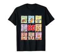 Be Kind Brave Curious Kids Affirmation Positive T-Shirt