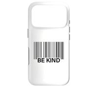 Be Kind - Citation de Motivation avec Balayage de Codes Coque pour iPhone 17 Pro