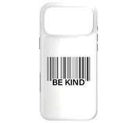 Be Kind - Citation de Motivation avec Balayage de Codes Coque pour iPhone 17 Pro Max
