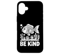 Be Kind Fish, Joyeux Premier Jour d'école, Professeur Coque pour iPhone 16 Plus