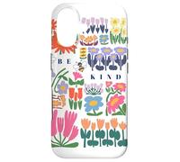 Be Kind Folk Art Swedish Mid Century Vibes Enfants Filles Femmes Coque pour iPhone 17