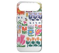 Be Kind Folk Art Swedish Mid Century Vibes Enfants Filles Femmes Coque pour iPhone Air