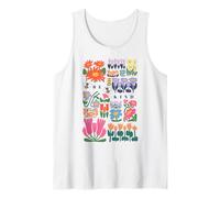 Be Kind Folk Art Swedish Mid Century Vibes Enfants Filles Femmes Débardeur