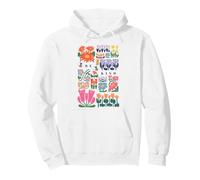 Be Kind Folk Art Swedish Mid Century Vibes Enfants Filles Femmes Sweat à Capuche