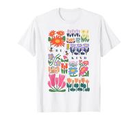 Be Kind Folk Art Swedish Mid Century Vibes Enfants Filles Femmes T-Shirt