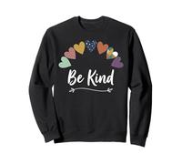 Be Kind Hearts Positivity Sweatshirt