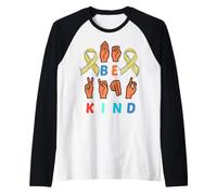 Be Kind I Survived So Can You Matter Hommes Femmes Garçon Fille Amour Manche Raglan