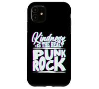 Be Kind La gentillesse est réelle Punk Rock Empathie Justice Coque pour iPhone 11