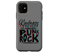 Be Kind La gentillesse est réelle Punk Rock Empathie Justice Coque pour iPhone 11