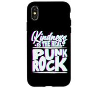 Be Kind La gentillesse est réelle Punk Rock Empathie Justice Coque pour iPhone X/XS