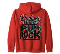 Be Kind La gentillesse est réelle Punk Rock Empathie Justice Sweat à Capuche