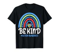 Be Kind Rainbow Autism Awareness pour Filles, garçons, Enfants et Tout-Petits T-Shirt